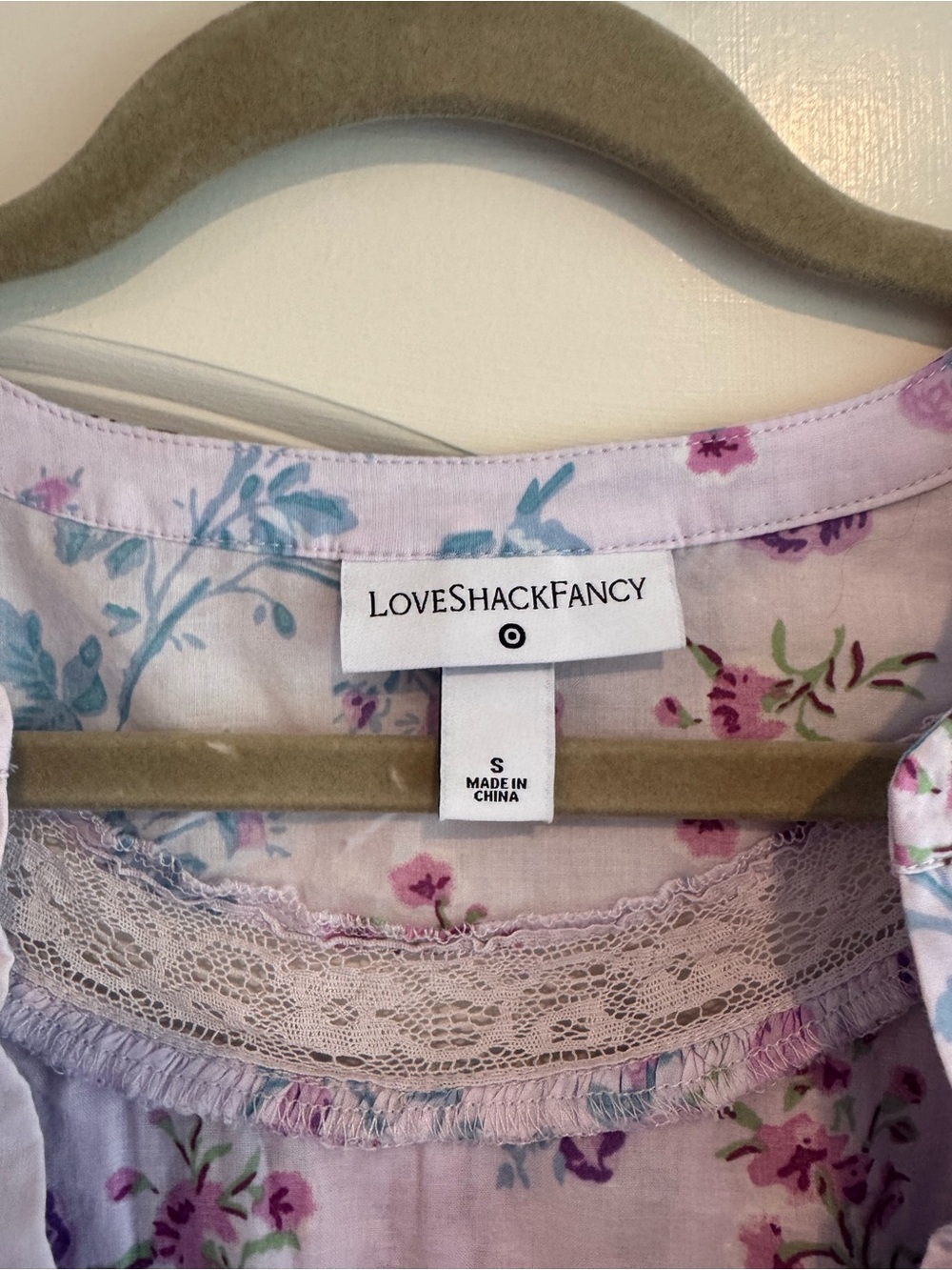 LoveShackFancy + Target Purple Ruffle Dress Size S - Picture 5 of 5